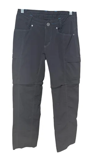 Kuhl Convertible Hiking Pants Zip Off‎ Cargo Outdoor Black Size 2 thumbnail 1