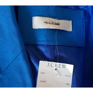 J.Crew Womens Blue Blazer Tailored Classic Career Office Jacket Preppy Sz Medium thumbnail 10