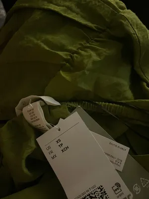 H&M NWT Olive Green Halterneck Dress thumbnail 2
