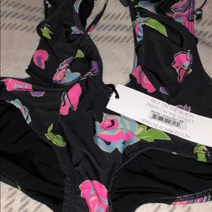 Beach Riot Ocean Ave Rico Flora One Piece‎ nwt thumbnail 4