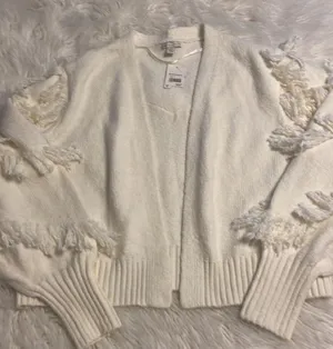 CATO Sweater size XL so beautiful and unique brand new color white/off thumbnail 11