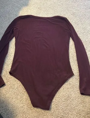 Boohoo Maroon Bodysuit thumbnail 3
