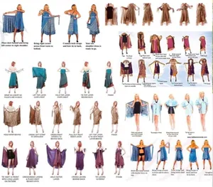 Reversible Maxi Wrap Skirt BINS603 thumbnail 4