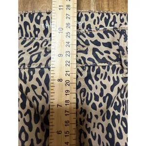 The Limited Jeans Womens Size 6R Animal Print Mid Rise Skinny Pants thumbnail 6