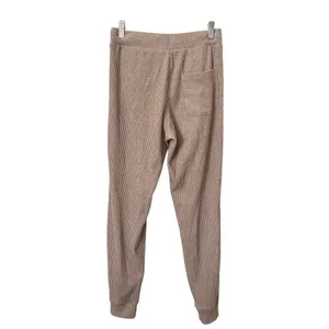 ALO YOGA Muse‎ Ribbed Jogger Sweatpant Brown X-Small thumbnail 3