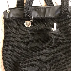 The Sak Crochet Black handbags thumbnail 8