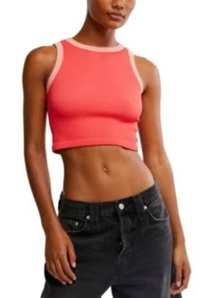 Intimately Free People Women's Make It Happen Brami Cropped Tank Top Sz M/L thumbnail 1