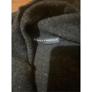 Brandy Melville charcoal gray wool blend open cardigan one size‎ thumbnail 5