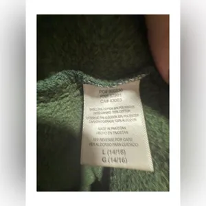 Women’s Large OuterStuff Green Bay Packers Hoodie Sweatshirt Green Gold thumbnail 8
