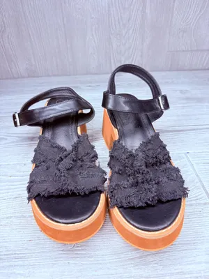 Nwt urban outfitters Rocket Dog Emily Platform Heel chunky heels shoe sandal 8.5 thumbnail 5