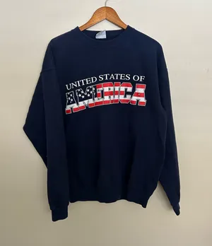 United States Crewneck Blue Size L thumbnail 1