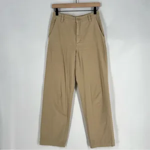 Sunday‎ Best Jaden Pant Khaki Chinos Mid Rise Straight Leg Organic Cotton Size 4 thumbnail 3