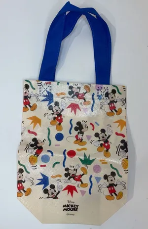 Disney Mickey‎ Mouse Mini Reusable White Gift Bags with Handles thumbnail 1