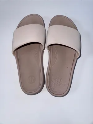 lululemon athletica Blush Pink Slide Sandals thumbnail 5