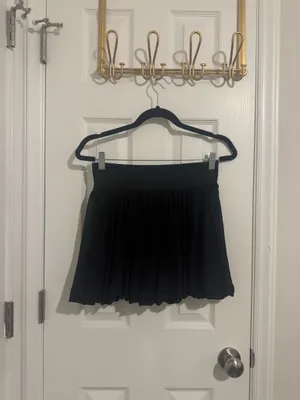 Nordstrom NWOT T/S by Thrive Societe Black Mesh Bubble Skirt thumbnail 2