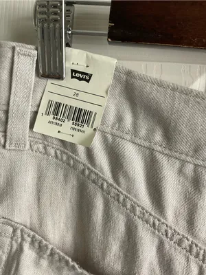 Levi’s Women's‎ High-Rise Casual Shorts in Light Beige-Linen thumbnail 8
