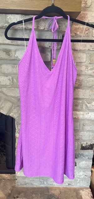 Wild Fable Purple halter neck dress thumbnail 1