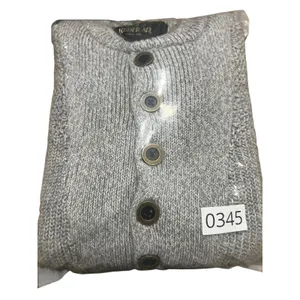 RedHead Womens Gray Chunky Knit Henley Sweater Button Neck Cotton Blend Size M thumbnail 8