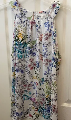 FINAL MARKDOWN Ladies violet and Claire top large thumbnail 1