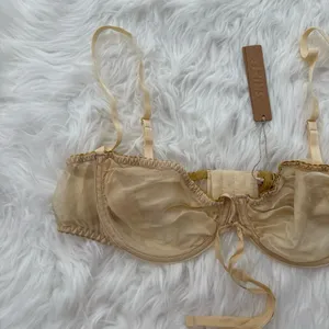 Skims Romance Balconette Bra Butter Size 38D thumbnail 4