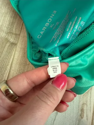 Carbon38 Shine Green Sports Bra XL thumbnail 6