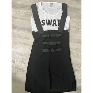 Leg Avenue Spirit Halloween Women's Halloween Costume SWAT Officer, S/M, New Without Tag thumbnail 8