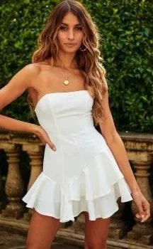 White Romper thumbnail 1