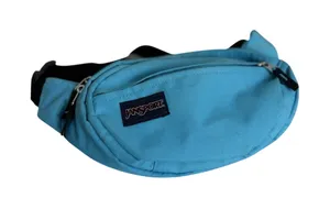 Jansport Light Blue Belt Bag Fanny Pack Purse Vacation Hiking Gorpcore thumbnail 1