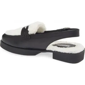 ✨Abound Luciana Faux Shearling Slingback Sz 6 Loafer Mule✨ thumbnail 3
