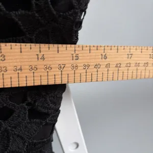ASTR The Label Black Lace Midi Dress Spaghetti Strap Size M thumbnail 5