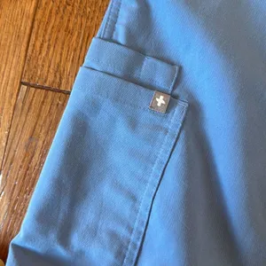 Figs Technical Collection blue high rise pockets scrubs small thumbnail 8