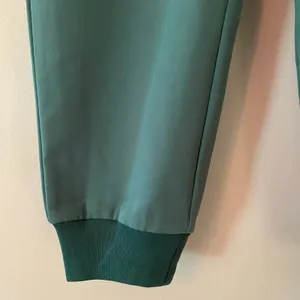 NWT FIGS Teal Blue High Waisted Zamora Jogger Scrub Pants Uniform Medium Petite thumbnail 5