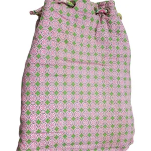 Vera Bradley Drawstring Backpack Pinwheel Pink thumbnail 5