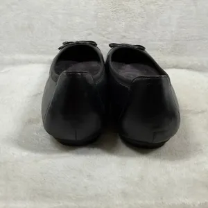 Vionic Minna Black Leather Ballet Flats Orthotic Arch Support Shoes Size 7 thumbnail 7