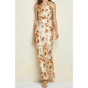 BEC & BRIDGE Sunset Floral Maxi Dress - 6(US) thumbnail 3