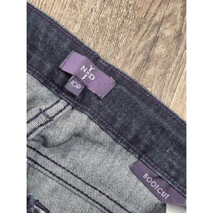 NYDJ Dark Wash Rhinestone Jeweled 10P Bootcut Denim Jeans thumbnail 4