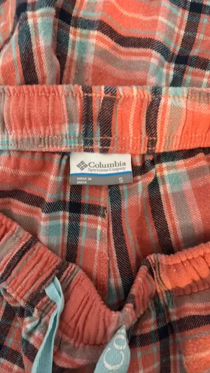 Columbia Women’s Flannel Pajama Pants Small thumbnail 2