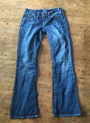 Silver Jeans western embroidered pocket jeans thumbnail 1
