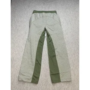 Hickory Stripe Pants Womens Small Green Gorpcore Workwear Streetwear Low Rise thumbnail 2