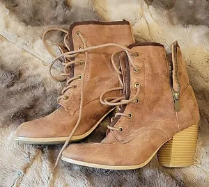Maurice's Stylish Brown Boots Size 8 thumbnail 3