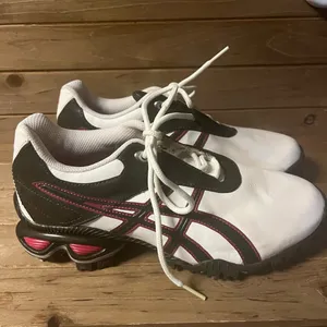 ASICS Womens White/Black Gel-Linksmaster Golf Shoes Size: 7.5 thumbnail 1