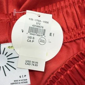 Offline By Aerie Your A Winner Satin Trousers Small Wide Leg Athleisure thumbnail 7