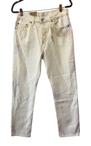 Levi's 501 Original High Rise Straight Leg Jeans Size 29x30 NWT thumbnail 1