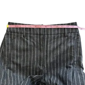 Aritzia Wilfred Wool Cashmere Pinstripe High Rise Trouser Pants 6 thumbnail 7
