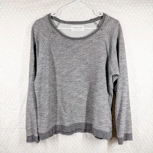 Everlane Heather Gray Round Neck‎ Sweatshirt thumbnail 2