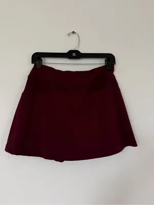Fila Women's Maroon Circle Skater Skirt thumbnail 2