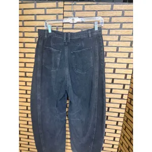 Miou Muse Black Barrel Jeans Size‎ Medium thumbnail 5