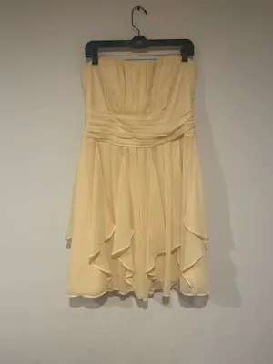 David’s Bridal Strapless Dress thumbnail 2
