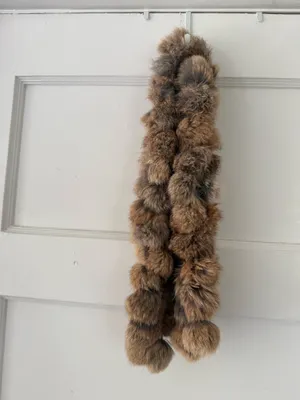Rabbit scarf Brown thumbnail 2