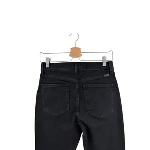 AYR The Stir Jeans Black High Rise Straight Crop Stretch‎ Denim 27S thumbnail 10